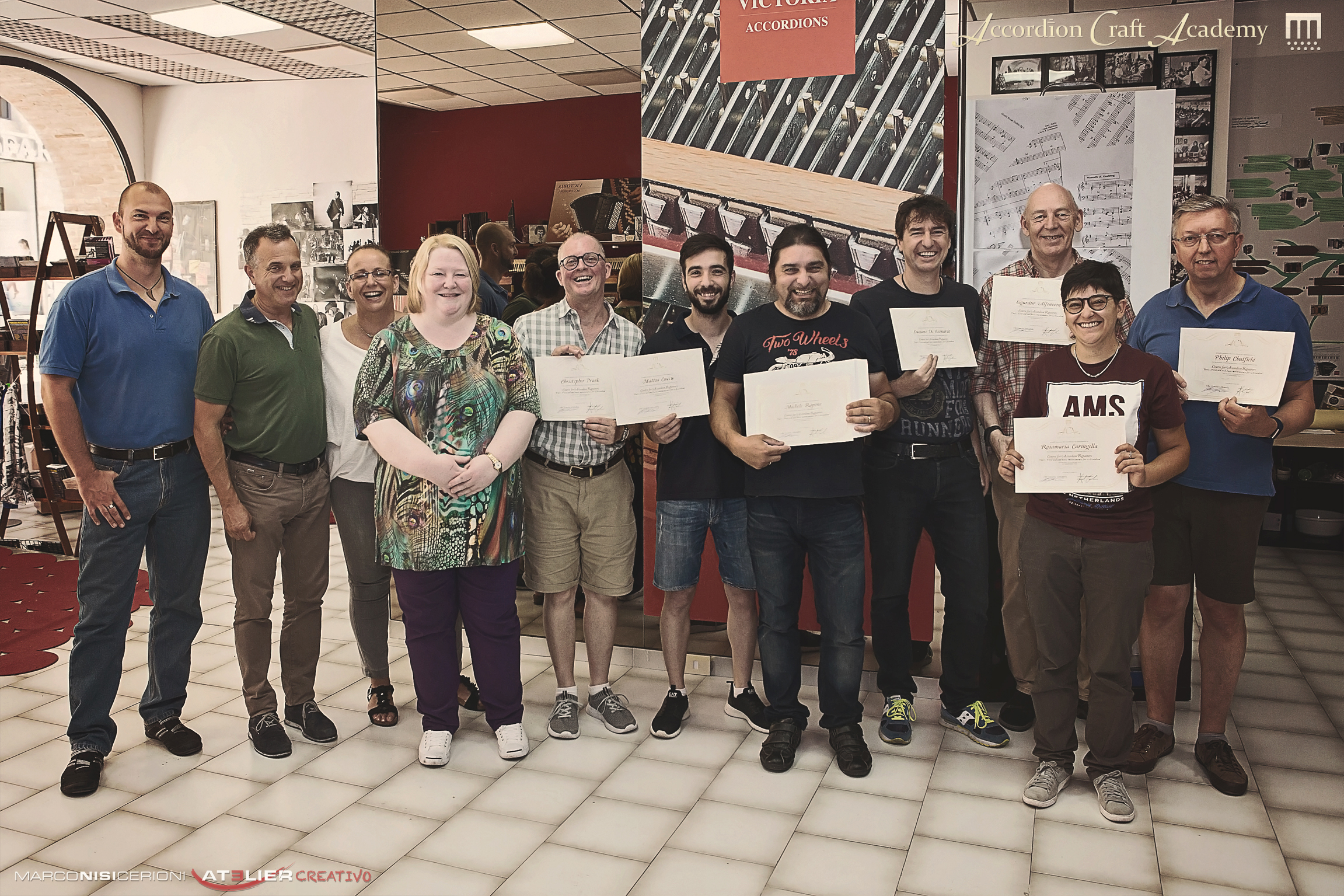 Course for Accordion Repairers, Tier 1, June 2018