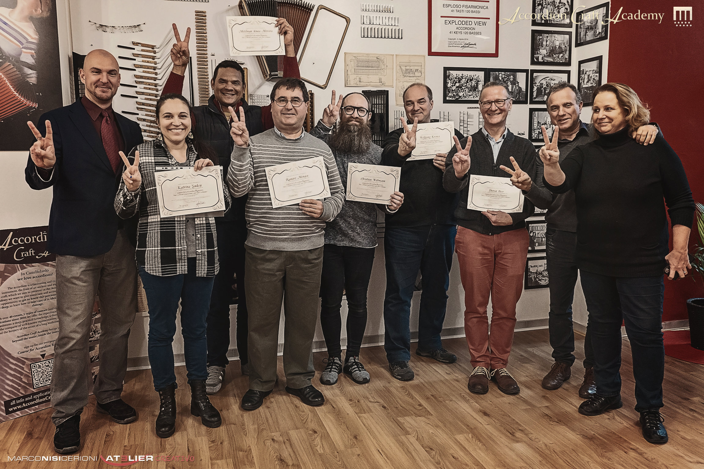 Course for Accordion Repairers, Tier 3, November 2019